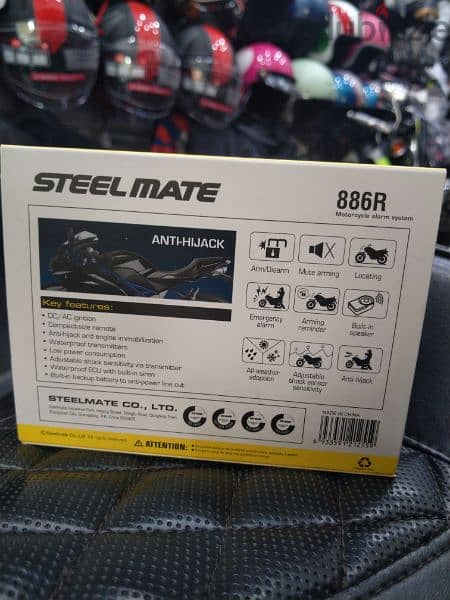 Alarm system Steel Mate 1-way motorcycle alarm aystem 1