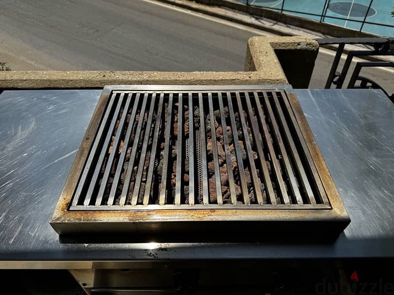 Stainless Steel Gas Grill with Workstations 2