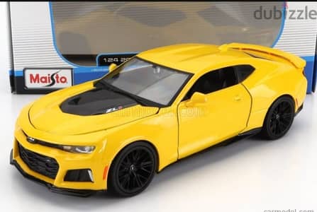 Chevrolet Camaro ZL1 2017 diecast car model 1:24