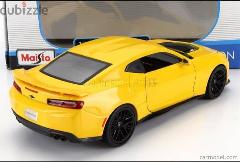 Chevrolet Camaro ZL1 2017 diecast car model 1:24 2