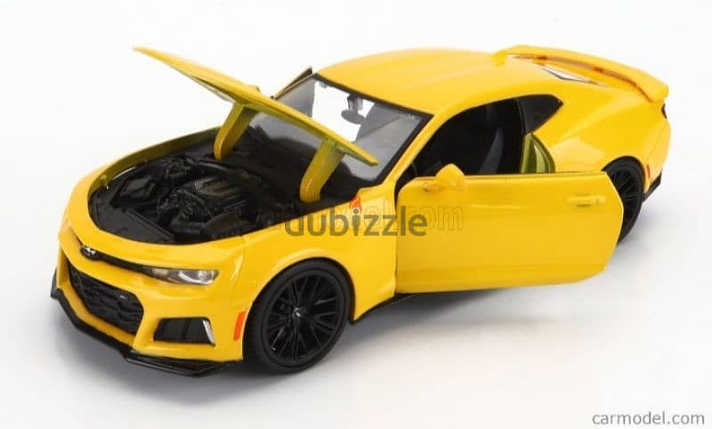 Chevrolet Camaro ZL1 2017 diecast car model 1:24 3