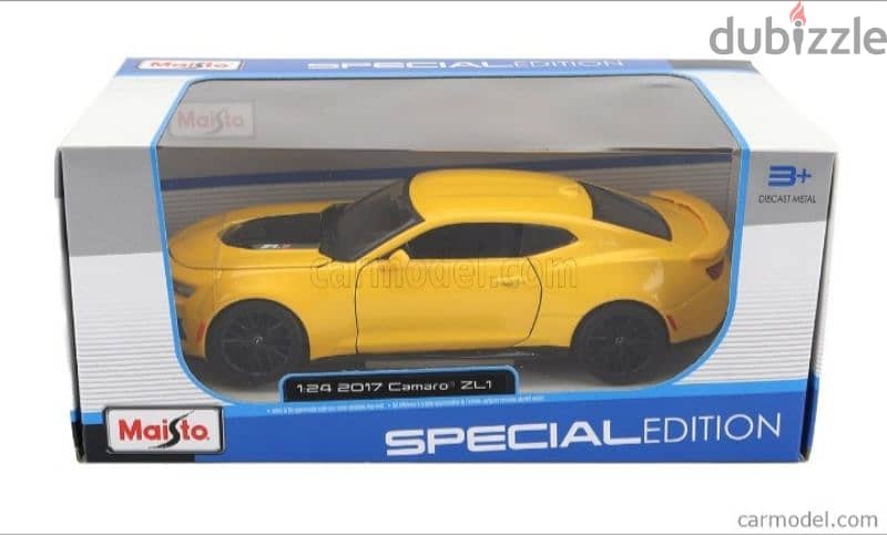 Chevrolet Camaro ZL1 2017 diecast car model 1:24 4