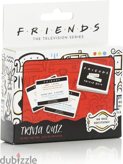 FRIENDS TV Show Trivia Quiz Game with 100 Questions new open box