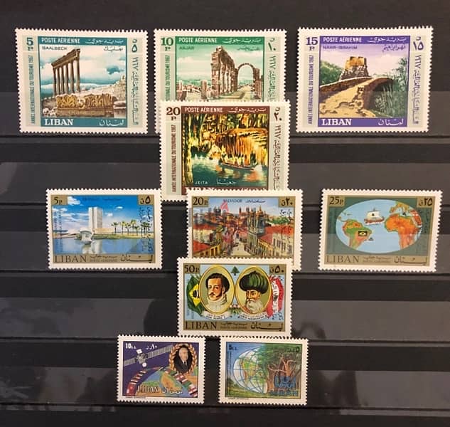 3 sets Lebanon stamps Mint 0