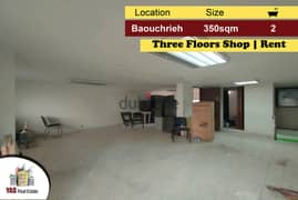 Baouchrieh 350m2 | Shop | Rent | Three Floors | Prime Location | AA |