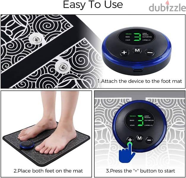 EMS foot massager 4