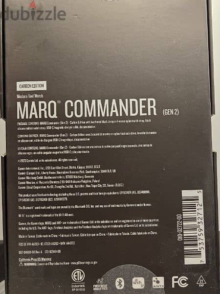 Garmin Marq Gen 2 Commander CARBON 3