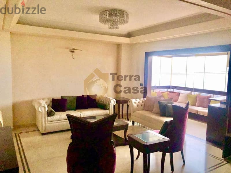 Mazraat Yachouh fully furnished apartment open view Ref#3287 1