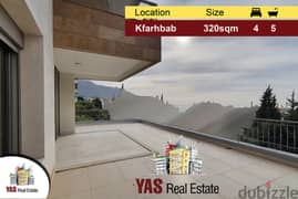 Kfarhbab 320m2 | 200m2 Terrace | High-end | Brand New | View |