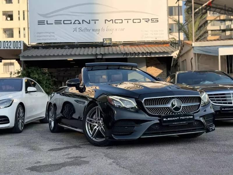 Mercedes-Benz E-400 convertible 2018 1