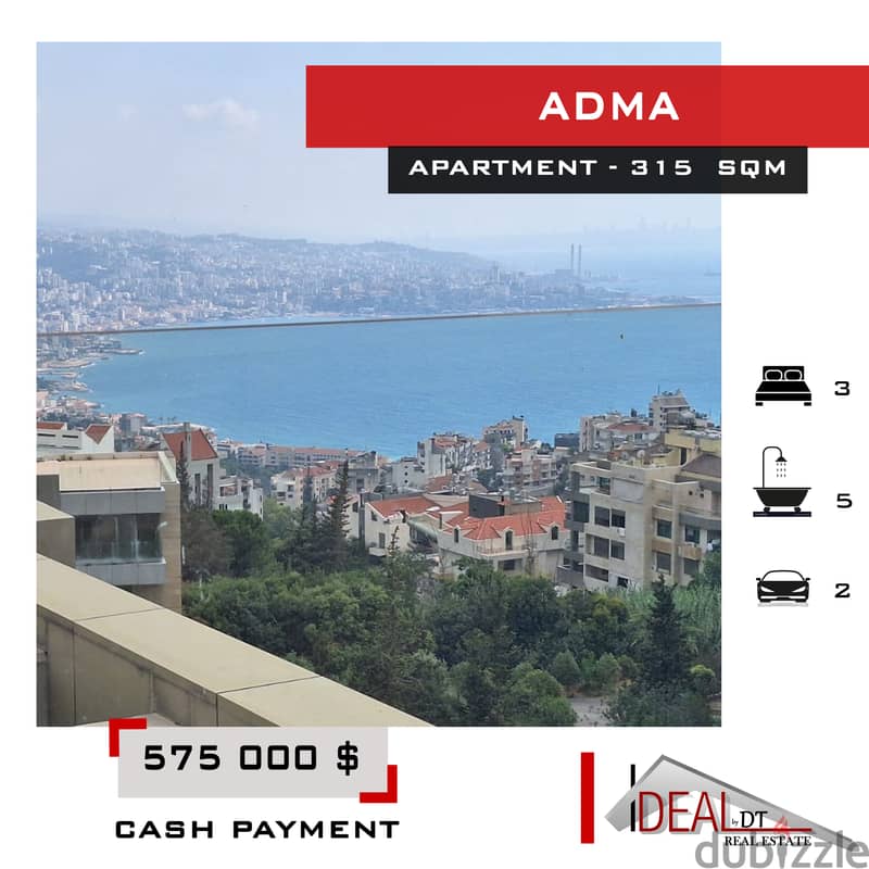 Deluxe Apartment for sale in Adma 315 SQM REF#FD18041 0