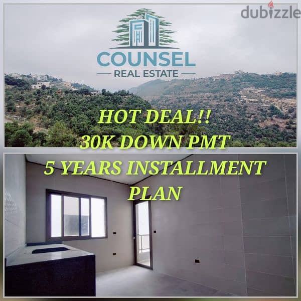 Hot deal! 30k down pmt 5years inst apartment for sale 126m² in Zeytoun 0