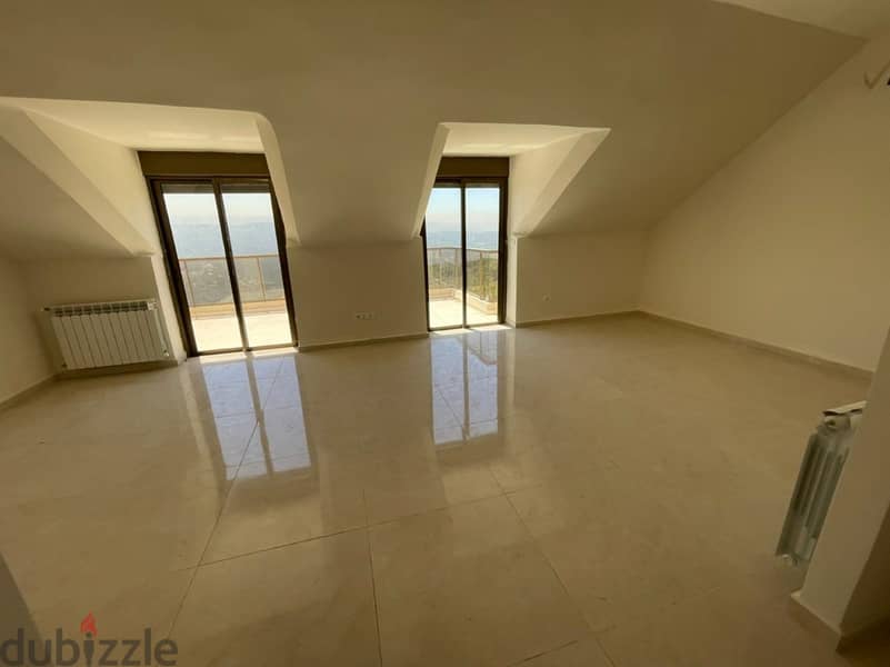 280 Sqm | Brand new DUPLEX for sale in Broummana | Prime location 10