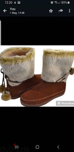 botine fur Toms brand