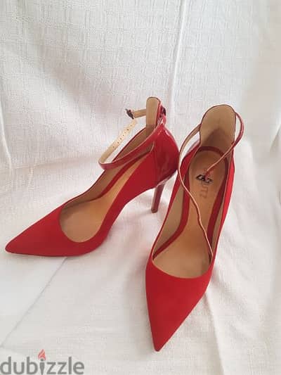 red shoes size 37 as 38