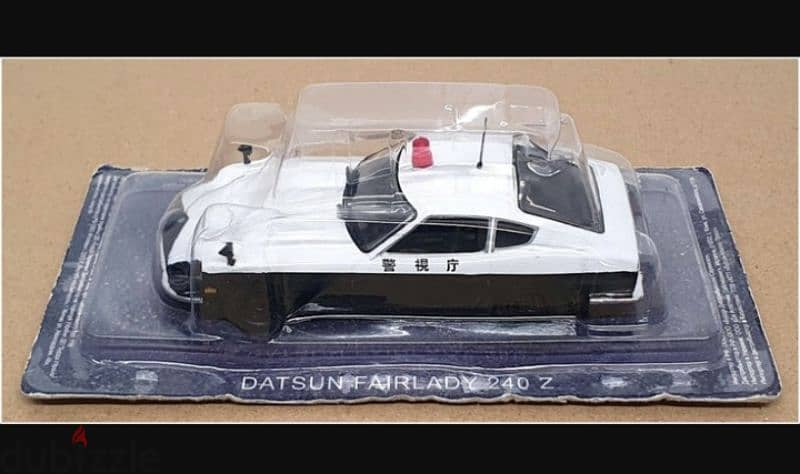 Datsun Fairlady 240 Z (police) diecast car model 1;43. 2