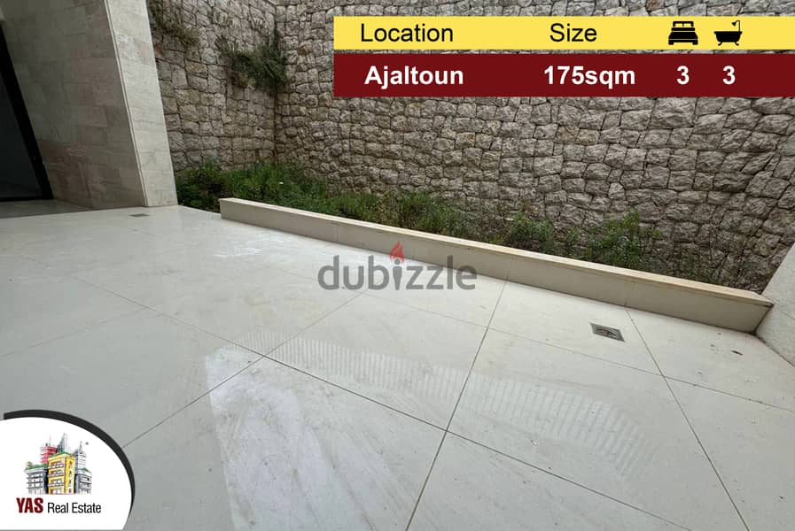 Ajaltoun 175m2 | 30m2 Garden | Prime Location | View | Luxurious | MY 0