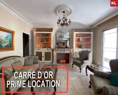 stunning 220 sqm apartment in Achrafieh CARRÉ D’OR/أشرفية REF#KL110126