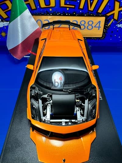 1/18 full opening diecast NEW Autoart Lamb LP560-4 Super Trofeo Orange