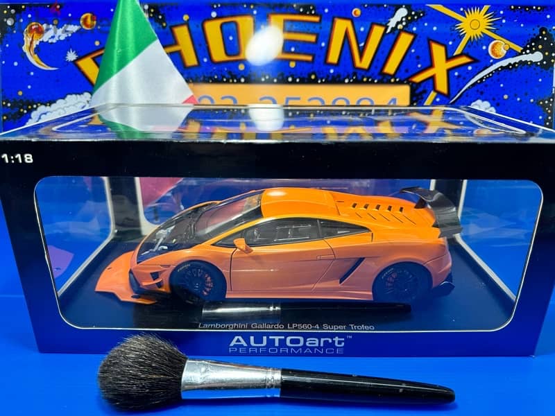 1/18 full opening diecast NEW Autoart Lamb LP560-4 Super Trofeo Orange 2