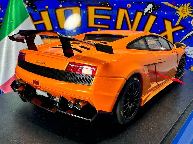 1/18 full opening diecast NEW Autoart Lamb LP560-4 Super Trofeo Orange 4