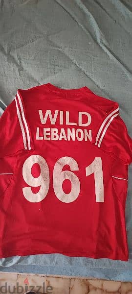 Lebanon Football Jersey M/L 1