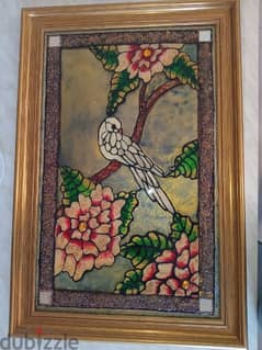 Peinture vitrail hand made 0