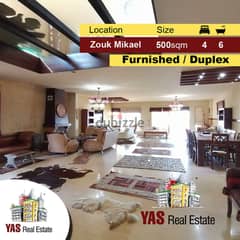 Zouk Mikael 500m2 | Furnished Duplex | Open View | Luxury