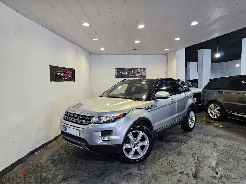 2013 Range Rover Evoque Silver/Black Clean Carfax Like New 2