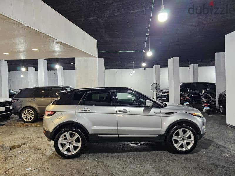 2013 Range Rover Evoque Silver/Black Clean Carfax Like New 3