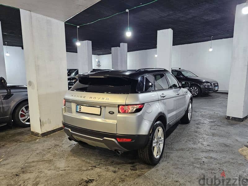 2013 Range Rover Evoque Silver/Black Clean Carfax Like New 5