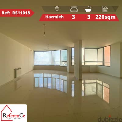 New apartment with view in Hazmieh  شقة جديدة مطلة في الحازمية