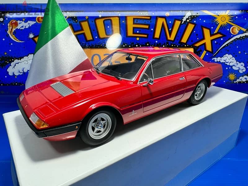 1/18 Full diecast LIMITED Ferrari 365 GT4 2+2 year 1972 3