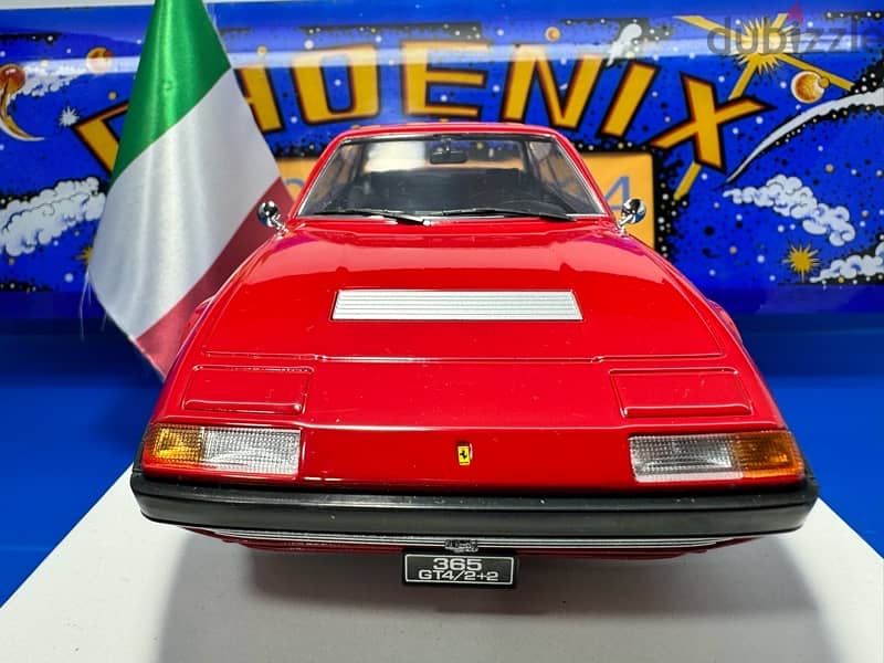 1/18 Full diecast LIMITED Ferrari 365 GT4 2+2 year 1972 4