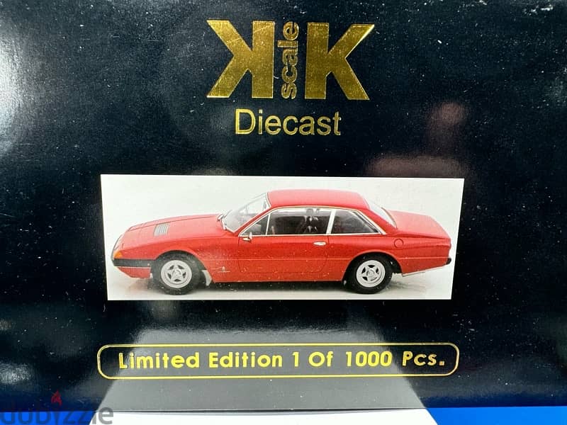 1/18 Full diecast LIMITED Ferrari 365 GT4 2+2 year 1972 10