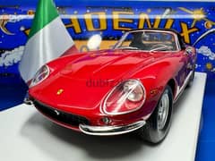 1/18 Full diecast Ferrari 275 GTB4 NART Spyder LIMITED EDITION