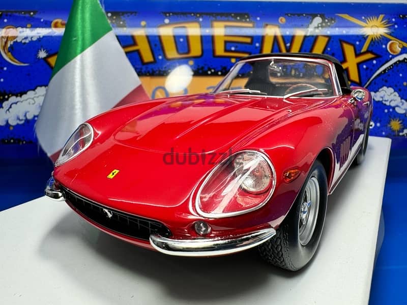 1/18 Full diecast Ferrari 275 GTB4 NART Spyder LIMITED EDITION 0