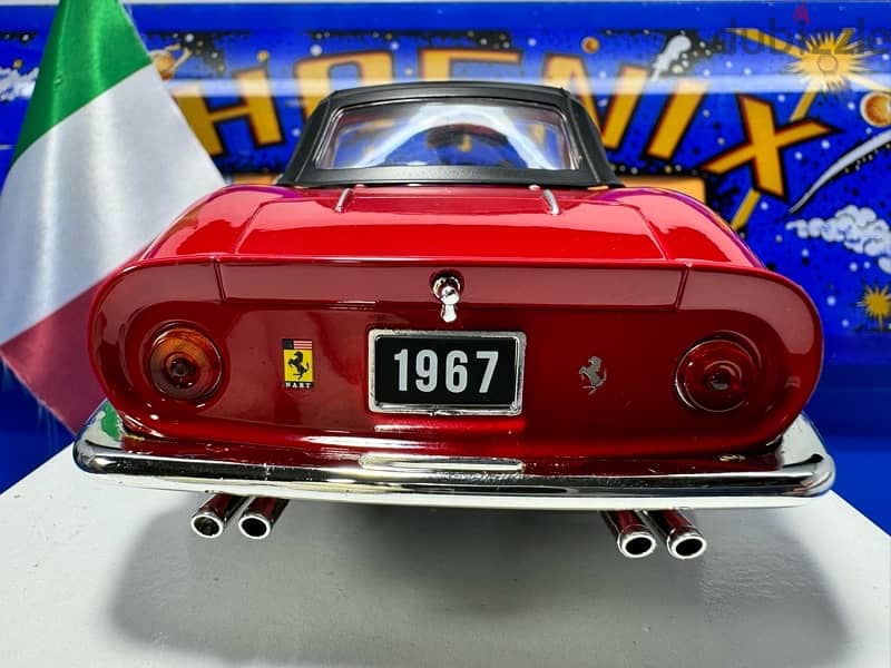 1/18 Full diecast Ferrari 275 GTB4 NART Spyder LIMITED EDITION 6