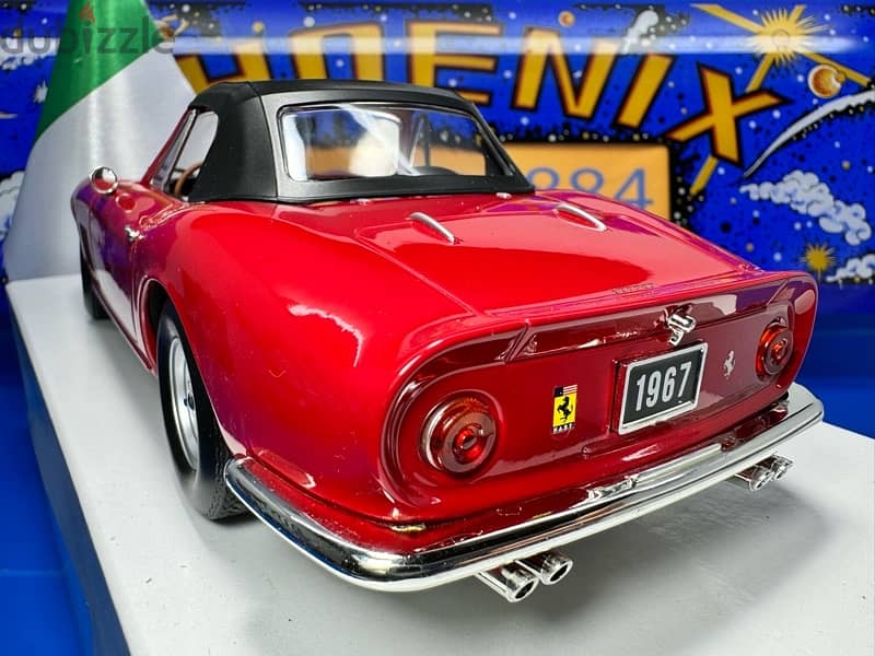 1/18 Full diecast Ferrari 275 GTB4 NART Spyder LIMITED EDITION 8