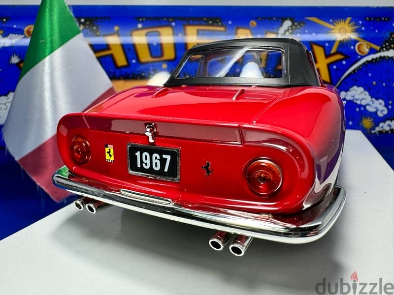 1/18 Full diecast Ferrari 275 GTB4 NART Spyder LIMITED EDITION 9