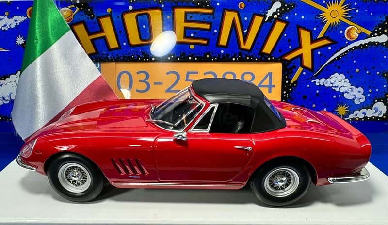 1/18 Full diecast Ferrari 275 GTB4 NART Spyder LIMITED EDITION 10