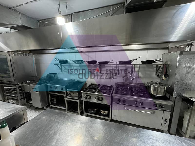 Decorated& Equipped 700 m2 Catering & Restaurant for rent in Dikwaneh 3