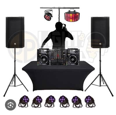 dj and sound equipment for all your events 03313846