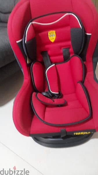 red car seat for sale 1