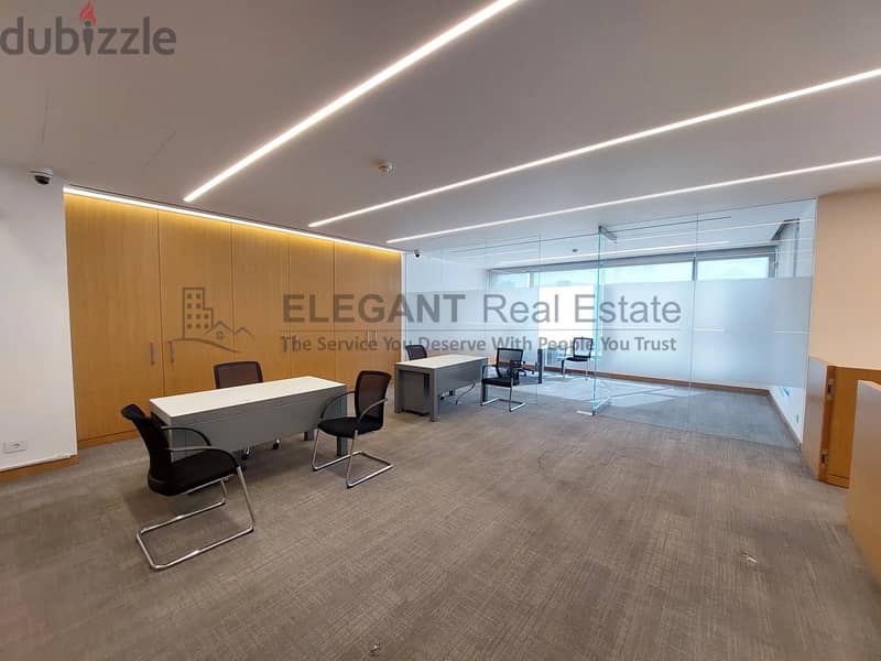 Brand New Furnished Office | 24/7 Electricity | Prime Location 1