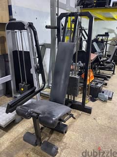 leg extension machine like new 0