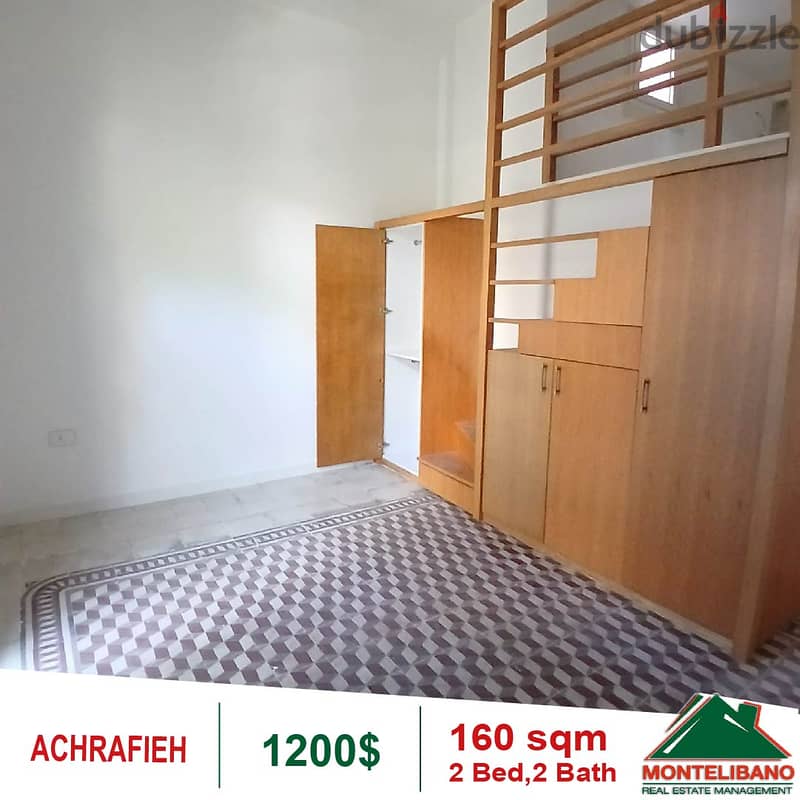 1200$!! Apartment for rent in Gemayze 4