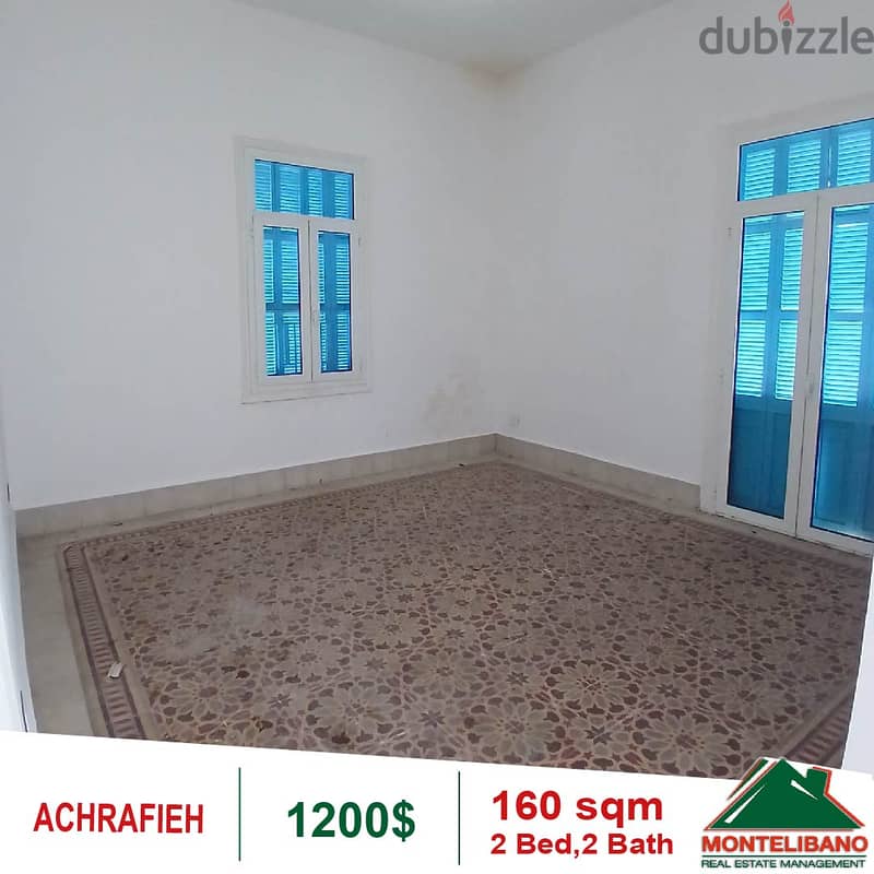 1200$!! Apartment for rent in Gemayze 6