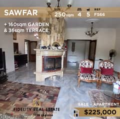 Apartment for sale in Sawfar FS66