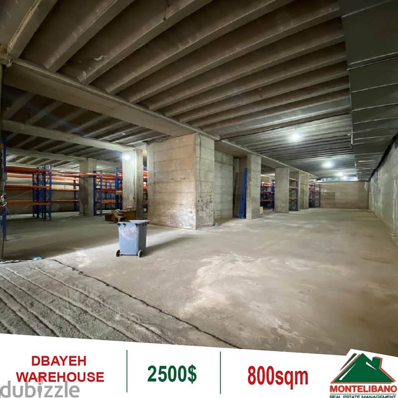 Depot for rent in Dbayeh!! 0